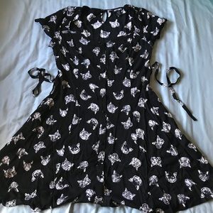 Button-down Cat Dress